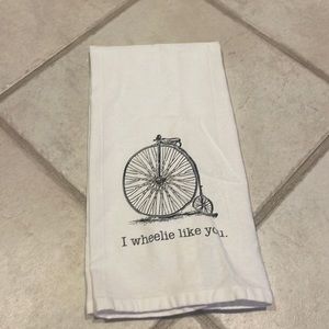 I wheelie like you - kitchen towel